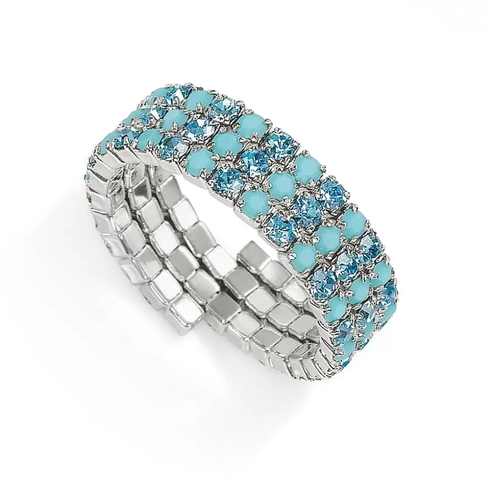 Pia Bijoux Bagues | Bague en Cristal L’Éveil de l’Aqua