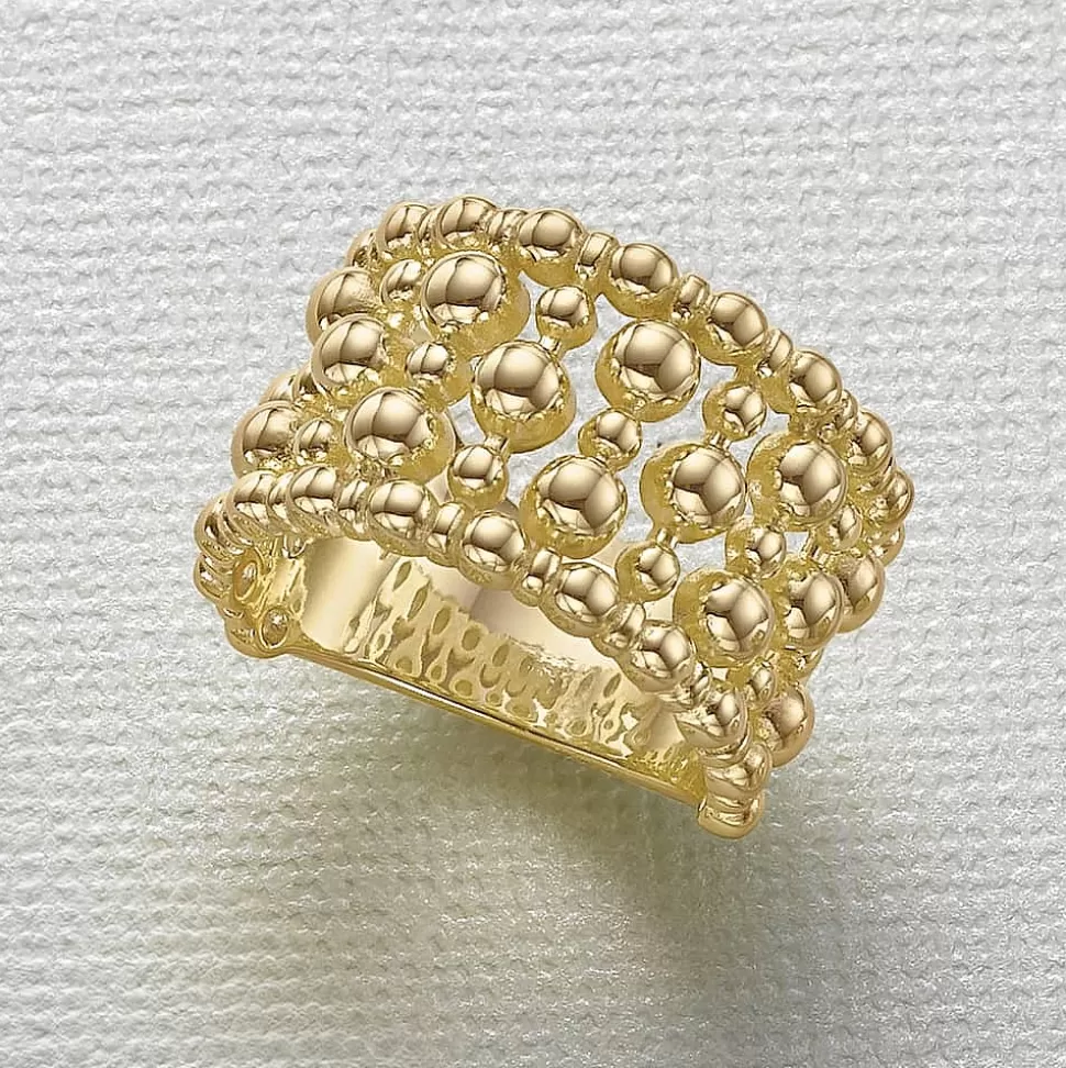 Pia Bijoux Bagues | Bague plaquée Or Éclat de Bulle