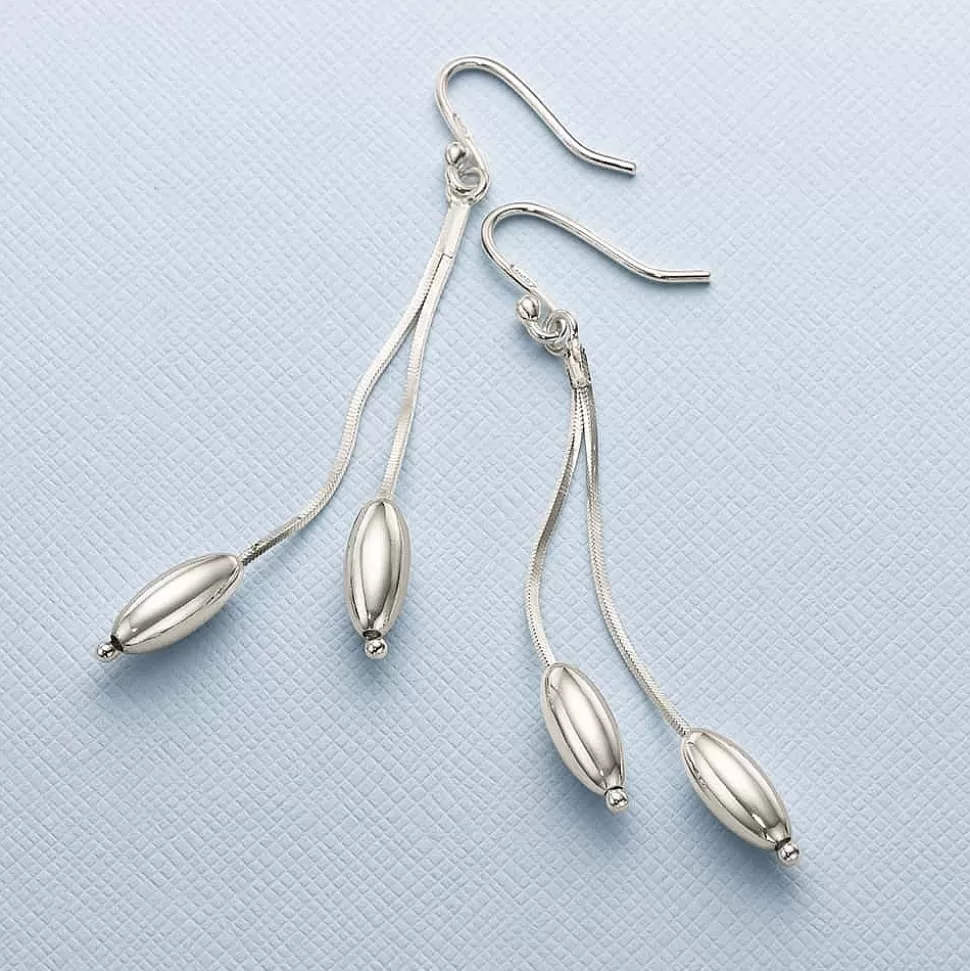 Pia Bijoux Boucles D'oreilles | Boucles d’oreilles en Argent Duo Dynamique