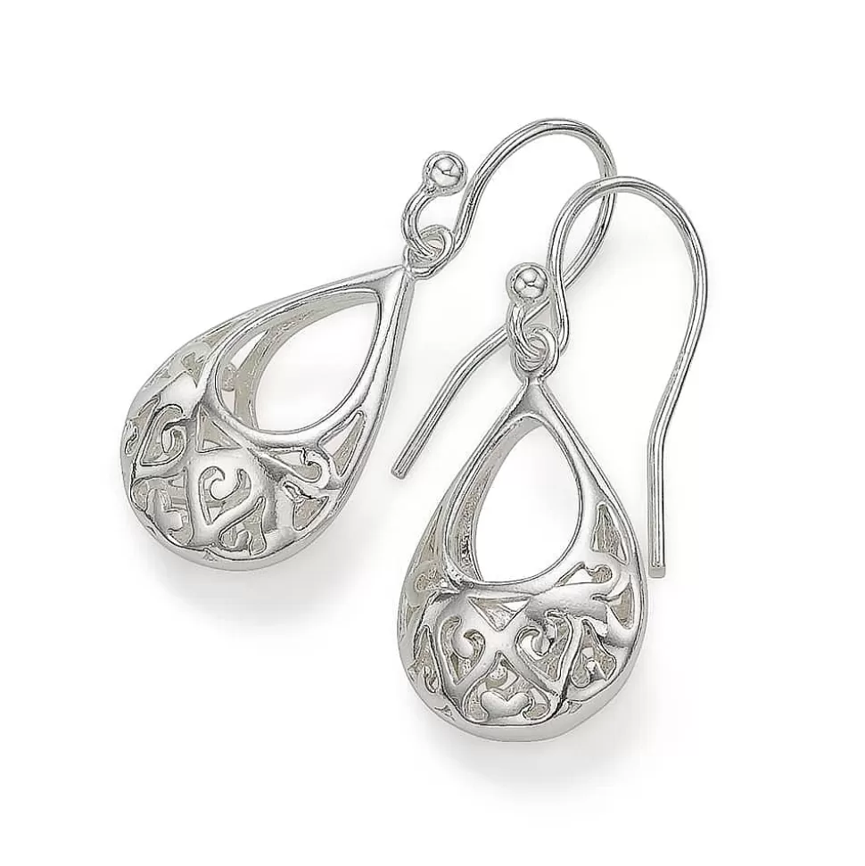 Pia Bijoux Boucles D'oreilles | Boucles d’oreilles en Argent Élégance Ornamentale