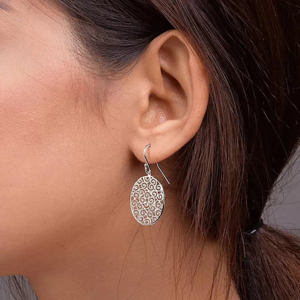 Pia Bijoux Boucles D'oreilles | Boucles d’oreilles en Argent Ouverte à l’Élégance