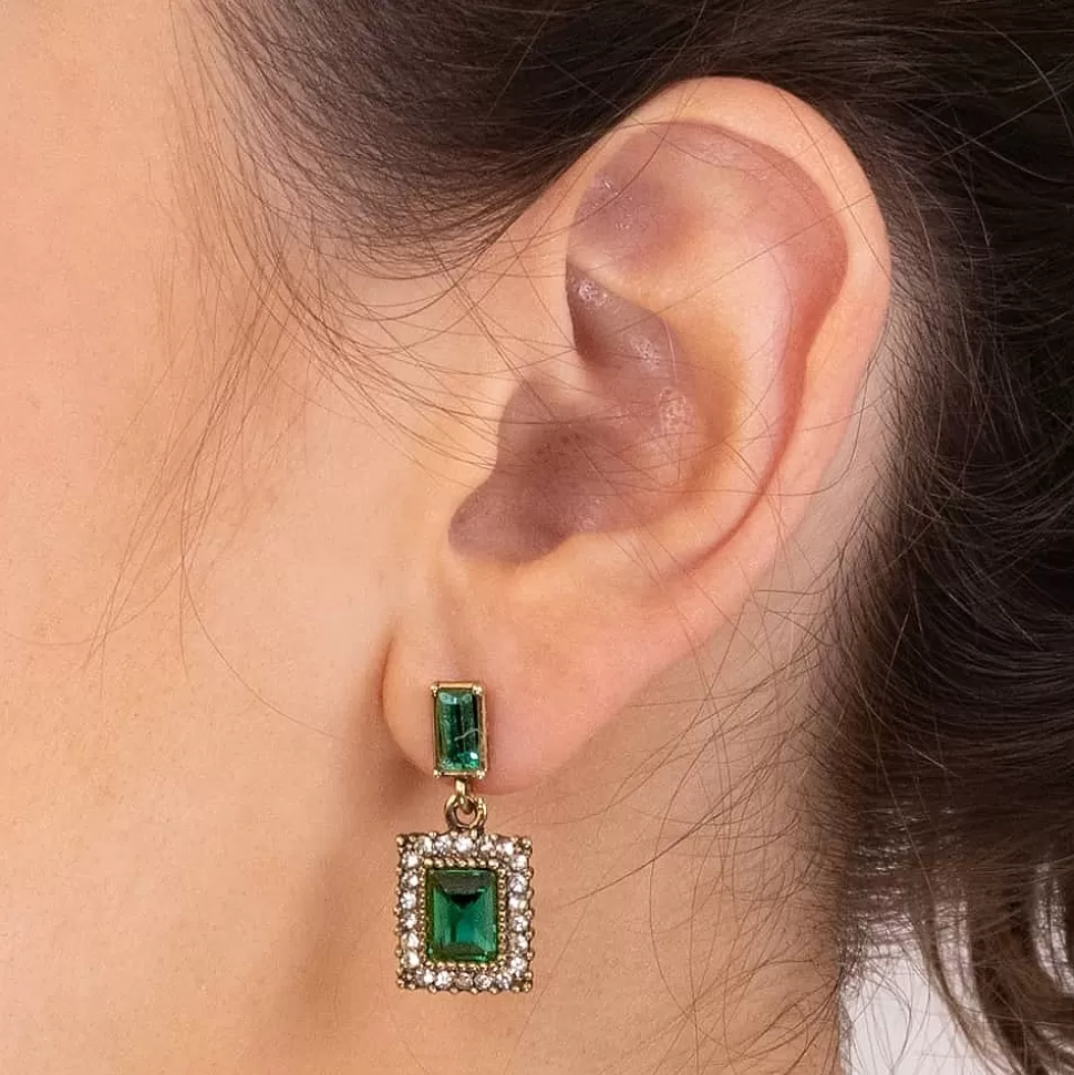 Pia Bijoux Boucles D'oreilles | Boucles d'oreilles en Cristal Finement Enchâssé