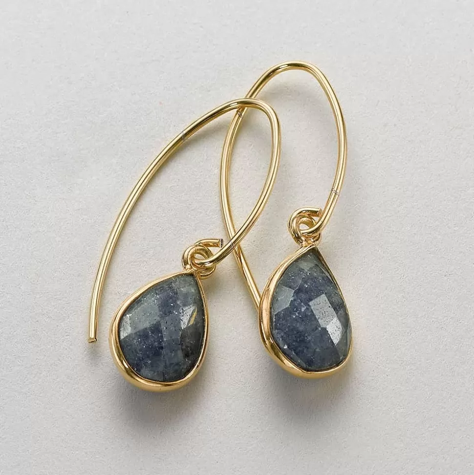 Pia Bijoux Boucles D'oreilles | Boucles d’oreilles en Lapis Vision Intérieure