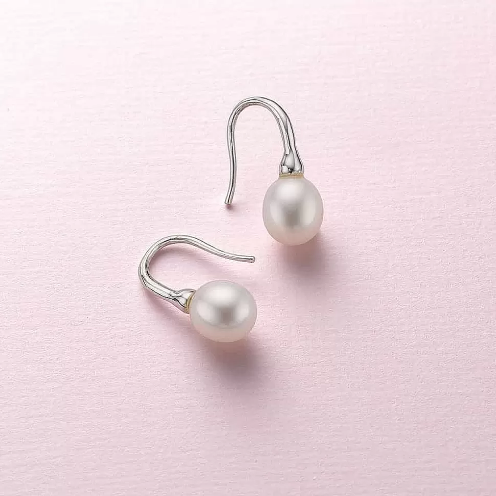 Pia Bijoux Boucles D'oreilles | Boucles d'oreilles Gouttelette en Perle