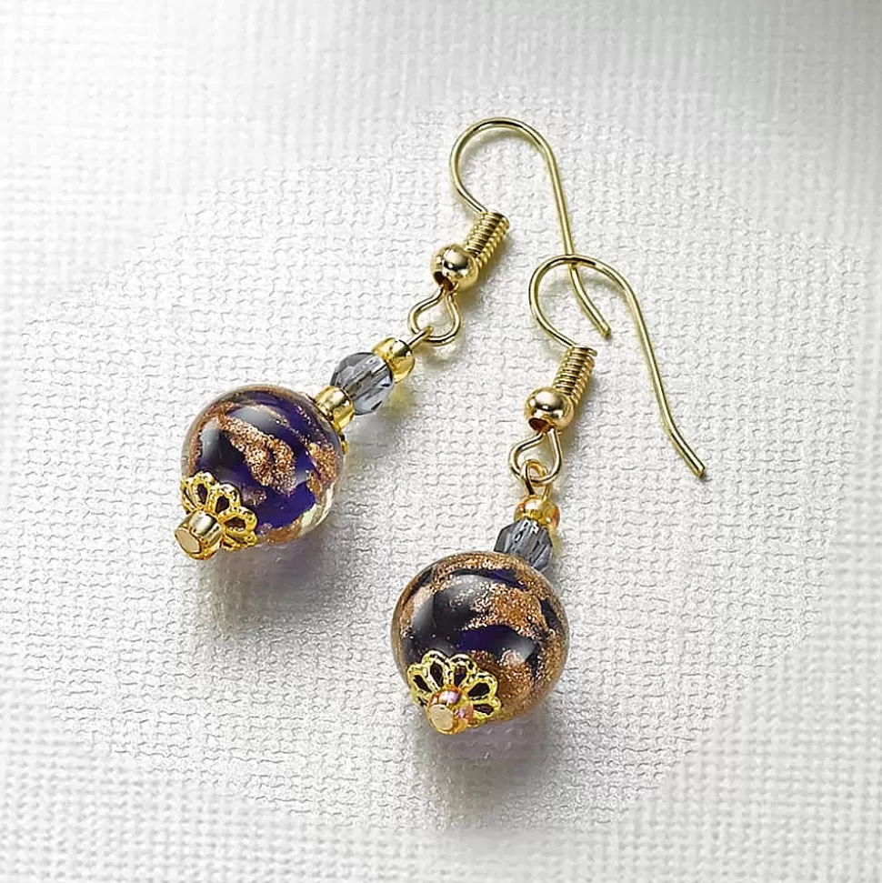 Pia Bijoux Boucles D'oreilles | Boucles d'oreilles Verre de Murano En Finesse