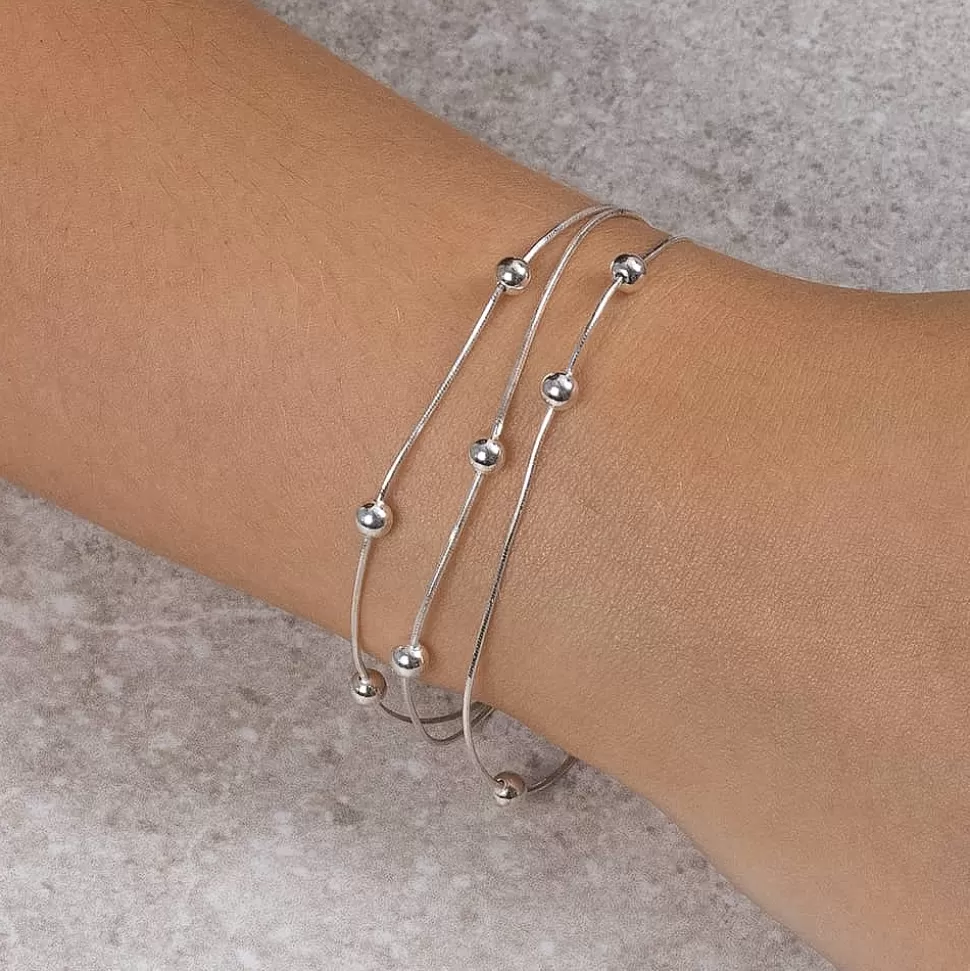 Pia Bijoux Bracelets | Bracelet en Argent Parfaitement Ponctué