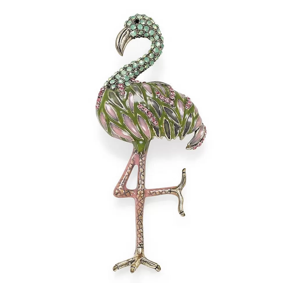 Pia Bijoux Broches | Broches | Broche Flamant Rose