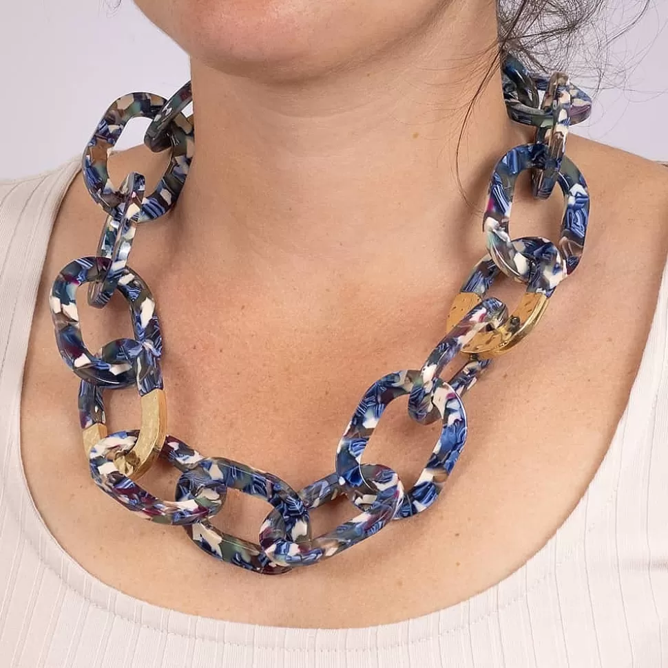 Pia Bijoux Colliers Et Pendentifs | Collier Bien Mieux en Bleu