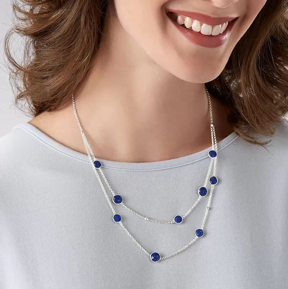 Pia Bijoux Colliers Et Pendentifs | Collier Lapis Sagesse Éveillée