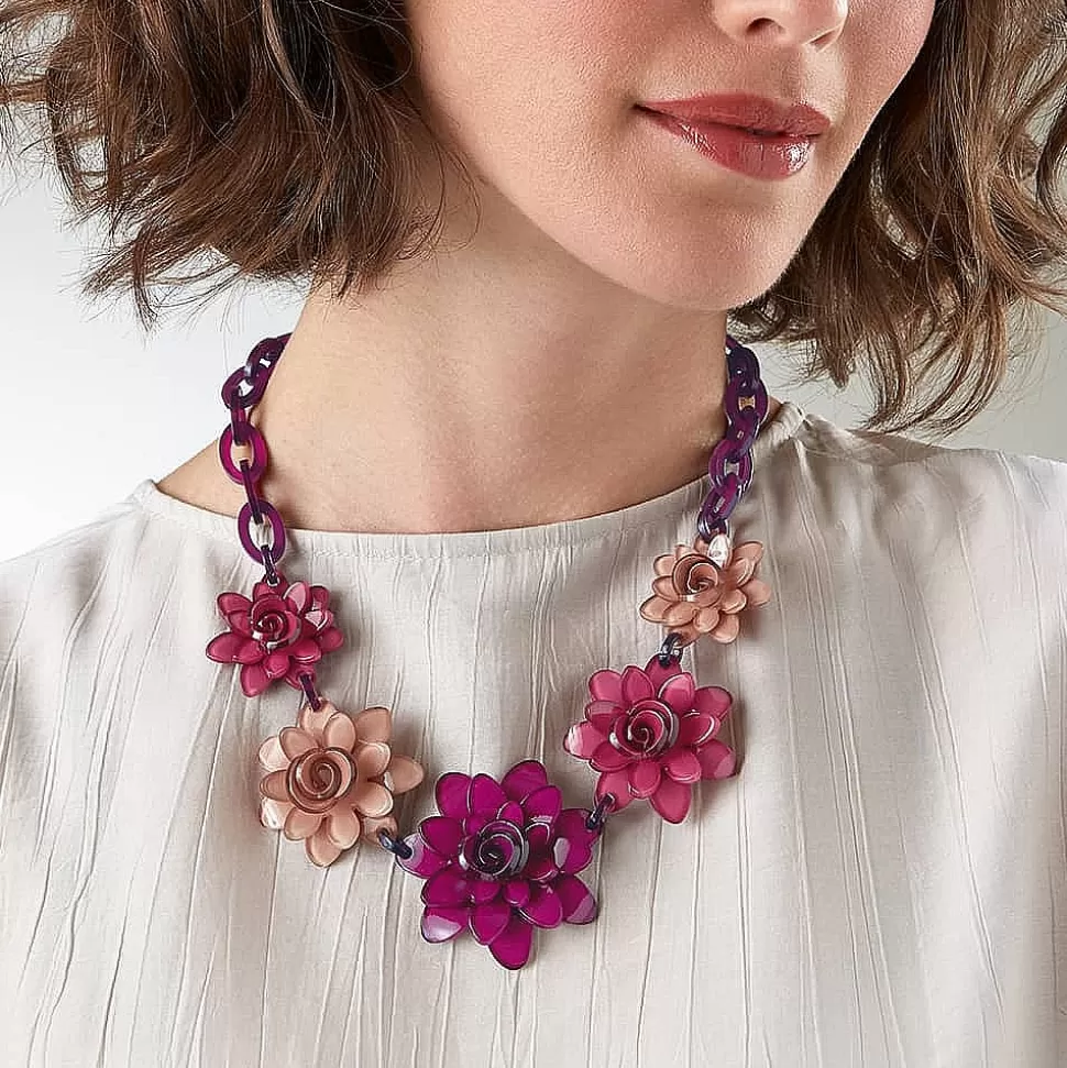 Pia Bijoux Colliers Et Pendentifs | Collier Osez le Violet