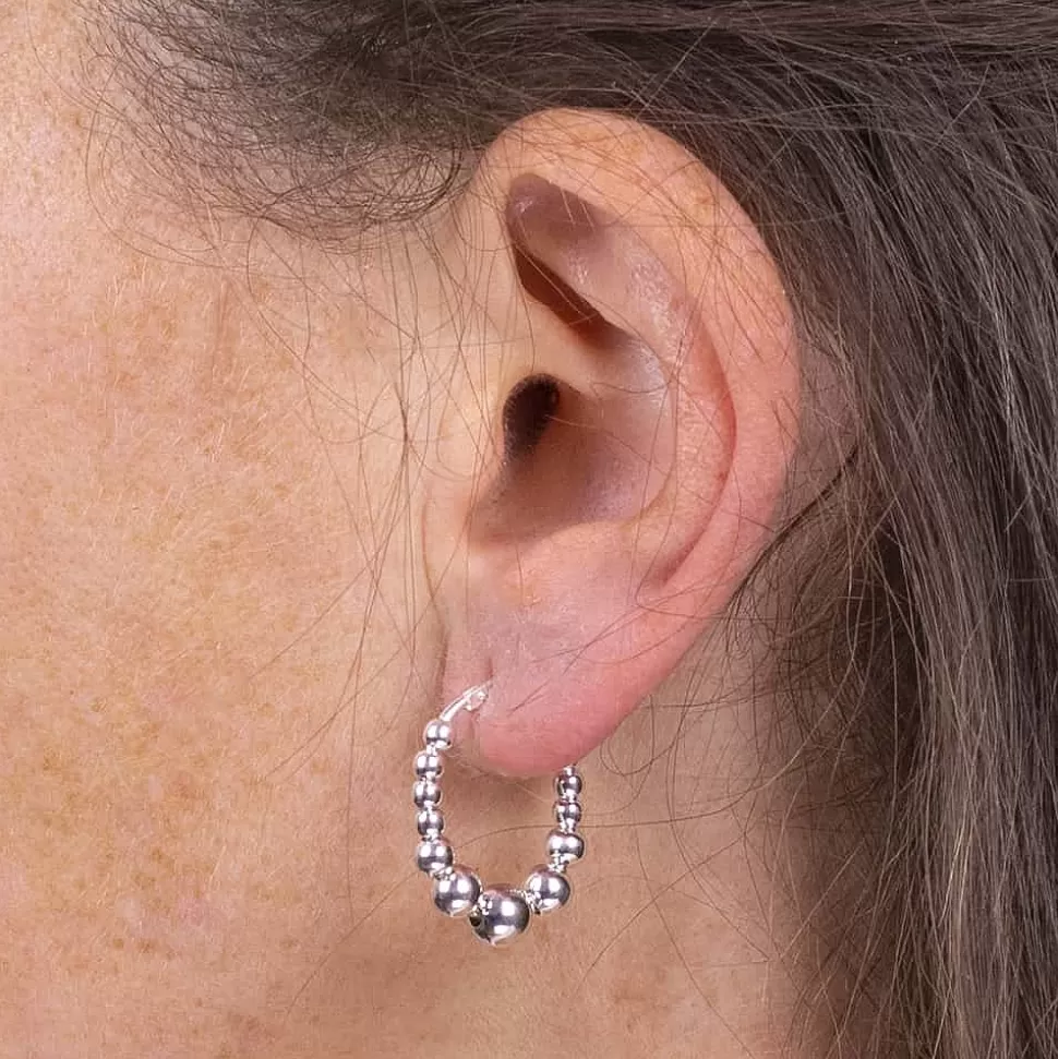 Pia Bijoux Boucles D'oreilles | Créoles en Argent Perfection Polie