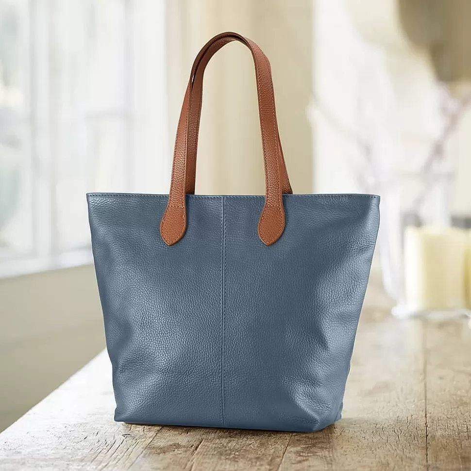 Pia Bijoux Sacs | Sacs À Main | Fourre-Tout en Cuir Denim en Ville