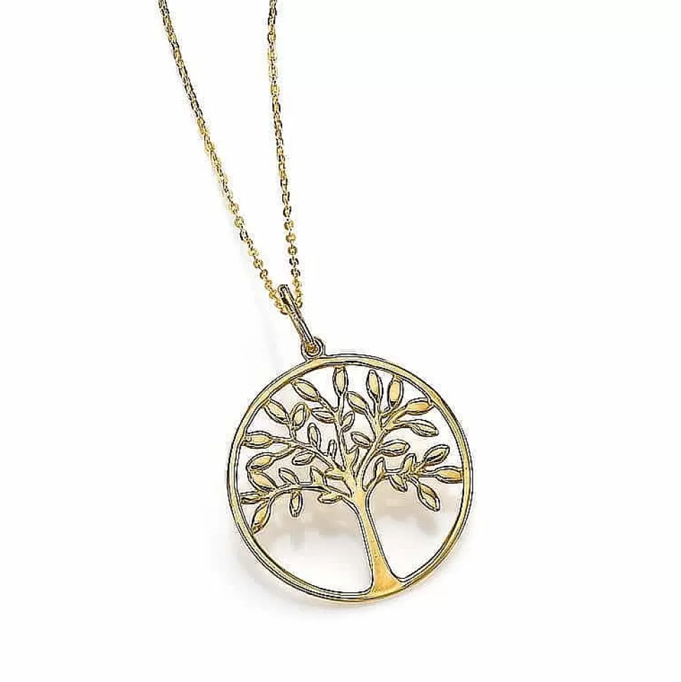 Pia Bijoux Colliers Et Pendentifs | Pendentif Arbre de Vie en Or