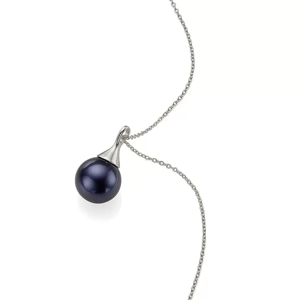 Pia Bijoux Colliers Et Pendentifs | Pendentif Bleu Marine De Nuit