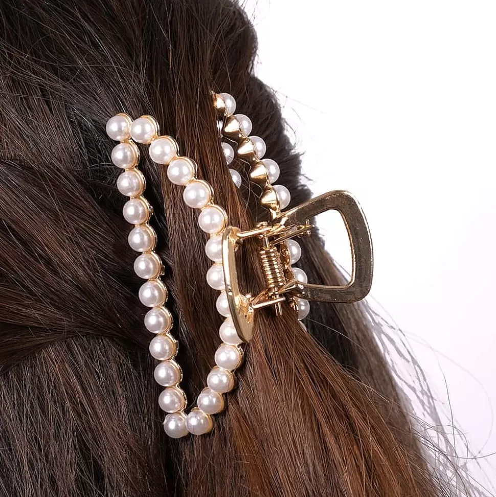 Pia Bijoux Accessoires Cheveux | Pince à Cheveux Opulence Dorée