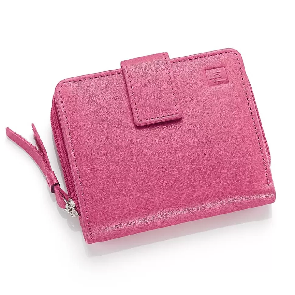 Pia Bijoux Sacs | Portefeuilles & Porte-monnaie | Porte-monnaie en Cuir Particulièrement Rose