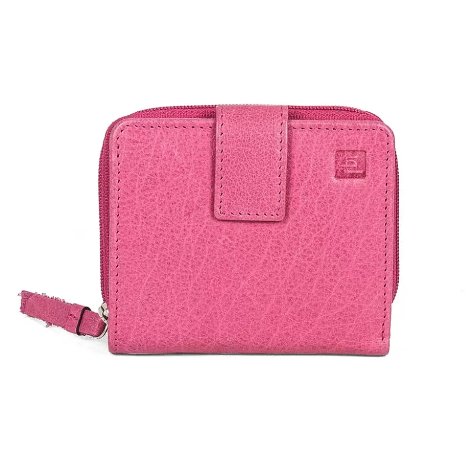 Pia Bijoux Sacs | Portefeuilles & Porte-monnaie | Porte-monnaie en Cuir Particulièrement Rose