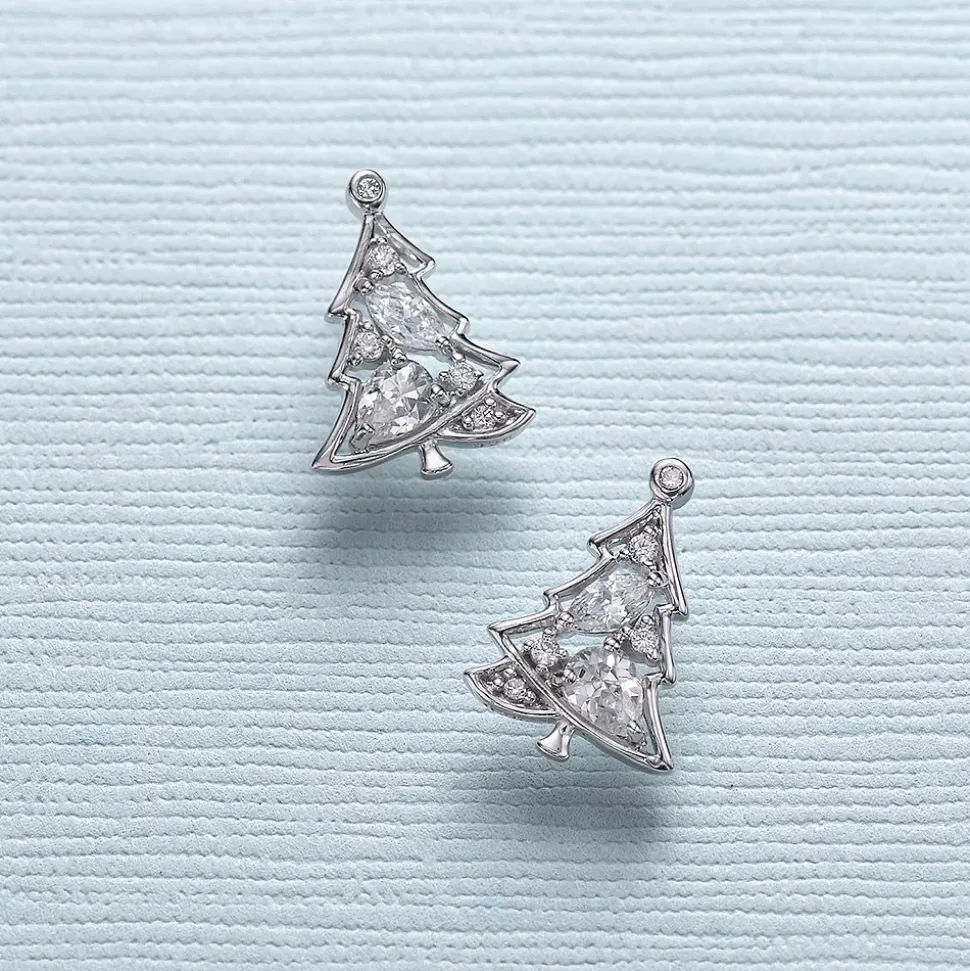 Pia Bijoux Boucles D'oreilles | Puces en Argent La Saison des Guirlandes