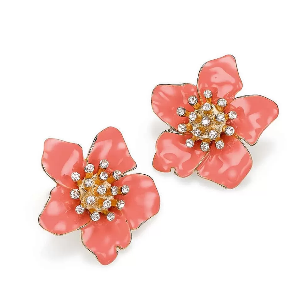 Pia Bijoux Boucles D'oreilles | Puces Gaieté Florale