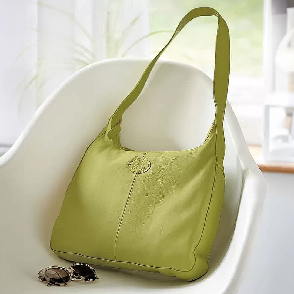 Pia Bijoux Sacs | Sacs À Main | Sac en Cuir Feux de la Rampe Vert Citron