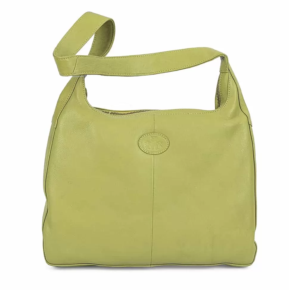 Pia Bijoux Sacs | Sacs À Main | Sac en Cuir Feux de la Rampe Vert Citron